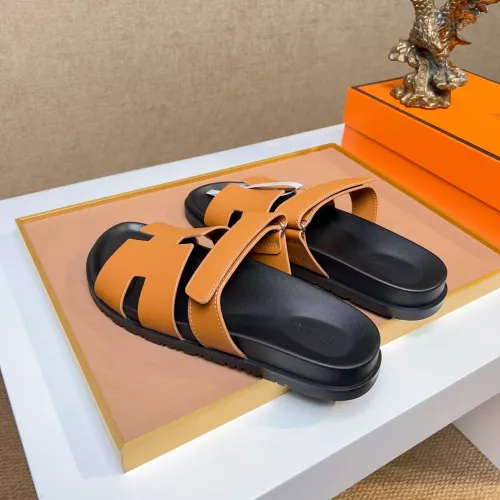 Replica Hermes Slippers For Men #1356879 $56.00 USD for Wholesale