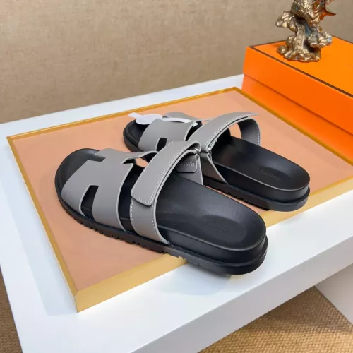 Replica Hermes Slippers For Men #1356881 $56.00 USD for Wholesale