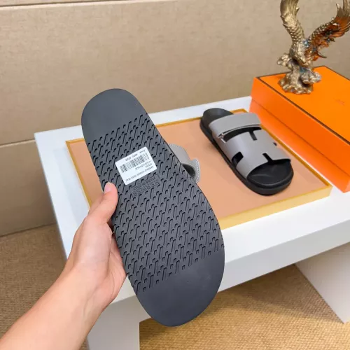Replica Hermes Slippers For Men #1356881 $56.00 USD for Wholesale