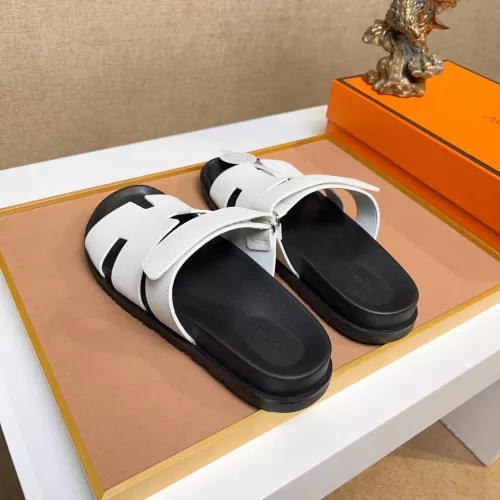 Replica Hermes Slippers For Men #1356883 $56.00 USD for Wholesale