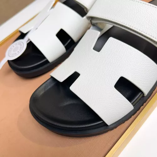 Replica Hermes Slippers For Men #1356883 $56.00 USD for Wholesale