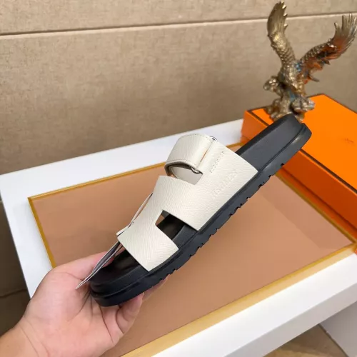 Replica Hermes Slippers For Men #1356885 $56.00 USD for Wholesale