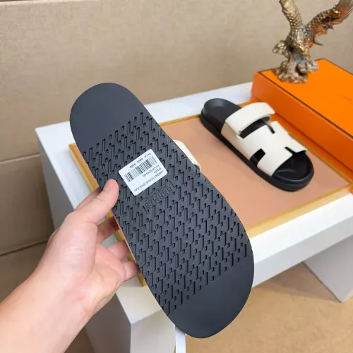 Replica Hermes Slippers For Men #1356885 $56.00 USD for Wholesale