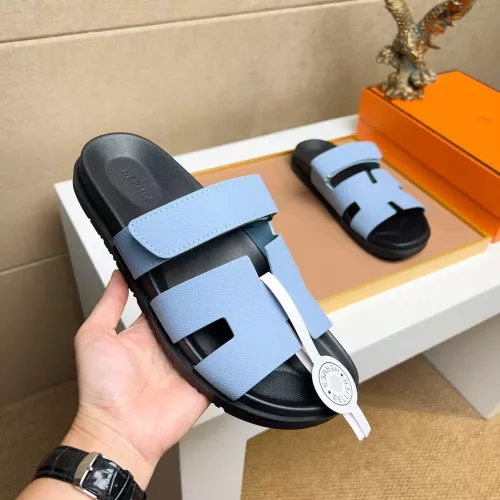 Replica Hermes Slippers For Men #1356887 $56.00 USD for Wholesale