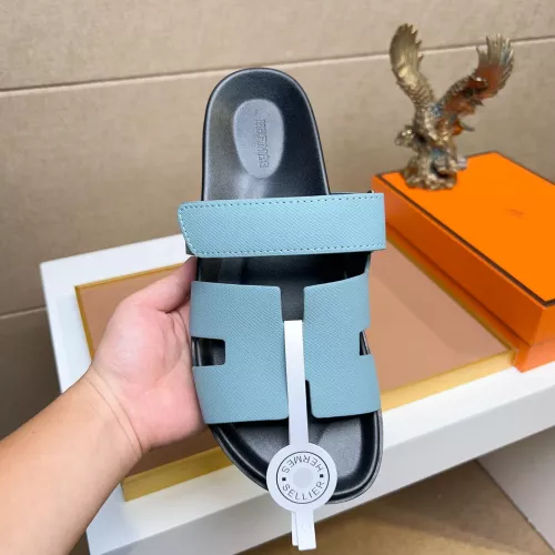 Replica Hermes Slippers For Women #1356888 $56.00 USD for Wholesale