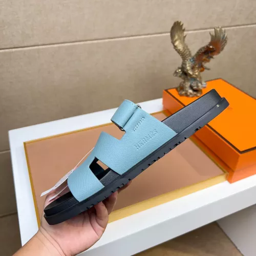 Replica Hermes Slippers For Men #1356889 $56.00 USD for Wholesale