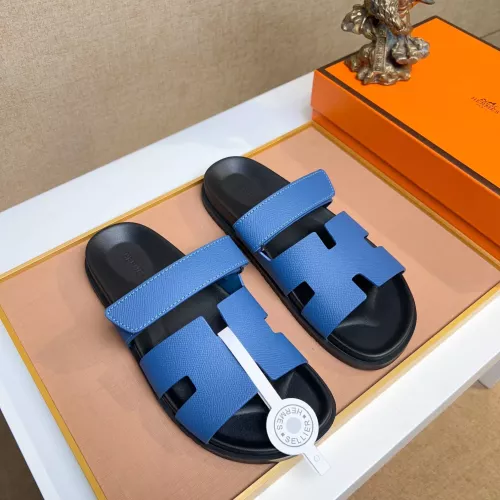 Replica Hermes Slippers For Men #1356892 $56.00 USD for Wholesale