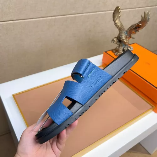 Replica Hermes Slippers For Men #1356892 $56.00 USD for Wholesale