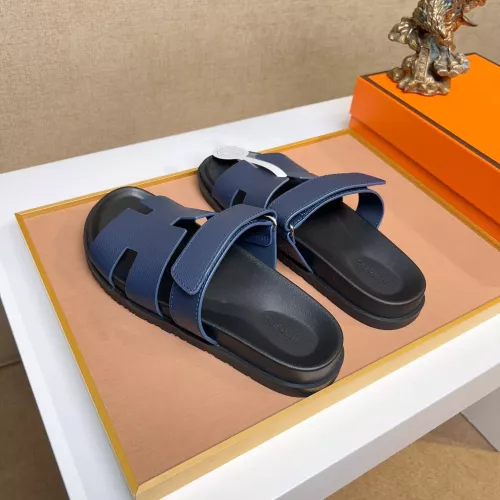 Replica Hermes Slippers For Men #1356896 $56.00 USD for Wholesale