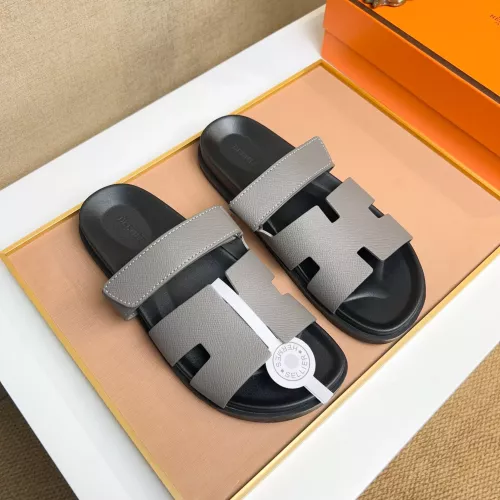 Replica Hermes Slippers For Men #1356903 $56.00 USD for Wholesale