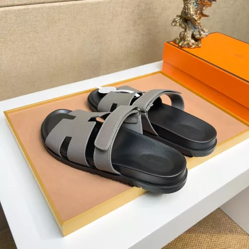 Replica Hermes Slippers For Men #1356903 $56.00 USD for Wholesale