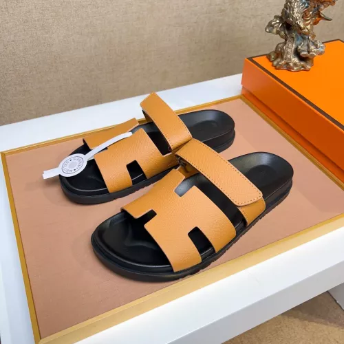 Hermes Slippers For Men #1356910 $56.00 USD, Wholesale Replica Hermes Slippers