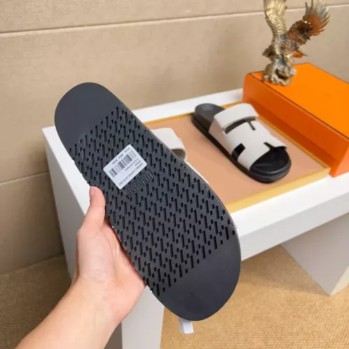 Replica Hermes Slippers For Men #1356916 $56.00 USD for Wholesale