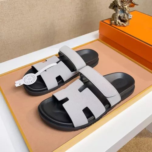 Hermes Slippers For Men #1356919 $56.00 USD, Wholesale Replica Hermes Slippers