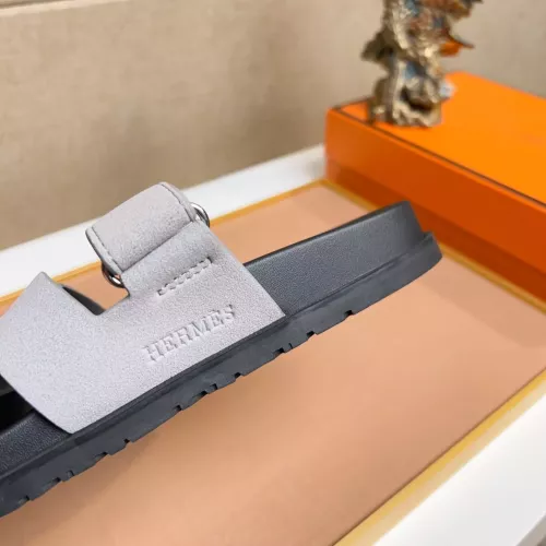 Replica Hermes Slippers For Men #1356919 $56.00 USD for Wholesale