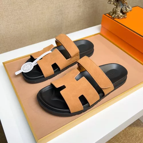Hermes Slippers For Men #1356928 $56.00 USD, Wholesale Replica Hermes Slippers