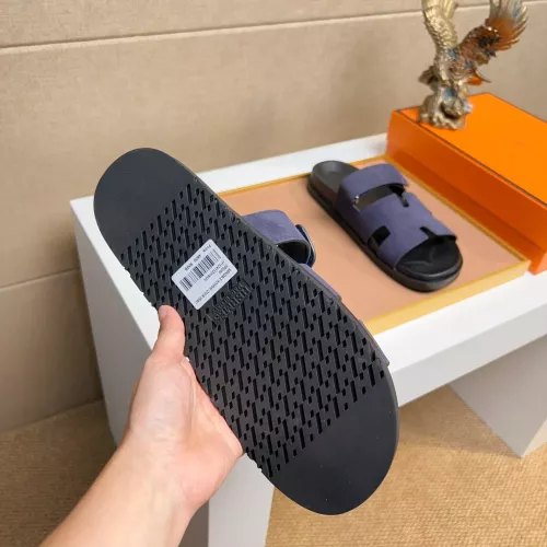 Replica Hermes Slippers For Men #1356936 $56.00 USD for Wholesale