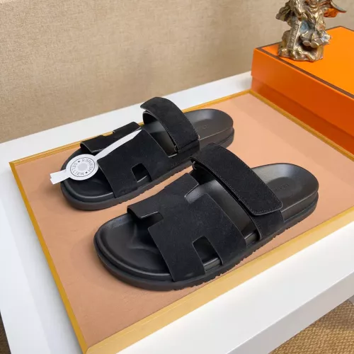 Hermes Slippers For Women #1356937 $56.00 USD, Wholesale Replica Hermes Slippers