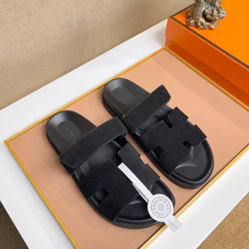 Replica Hermes Slippers For Women #1356937 $56.00 USD for Wholesale