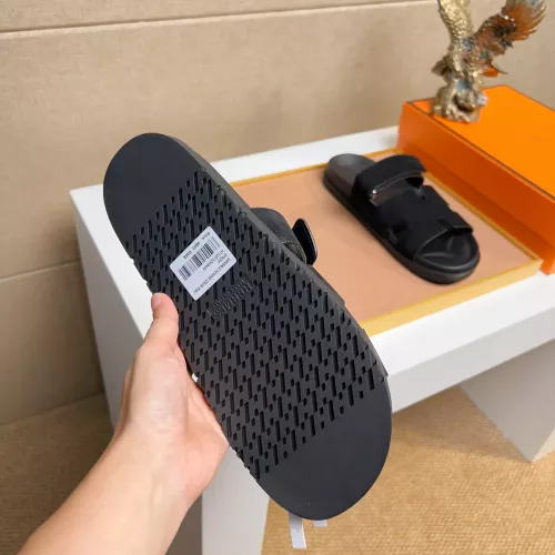 Replica Hermes Slippers For Men #1356942 $56.00 USD for Wholesale