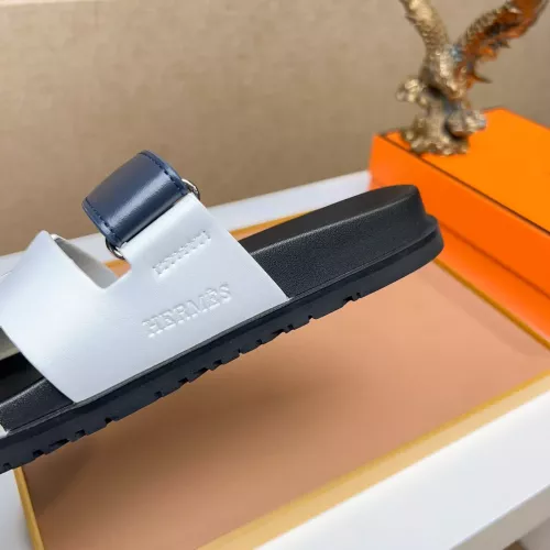 Replica Hermes Slippers For Men #1356953 $56.00 USD for Wholesale