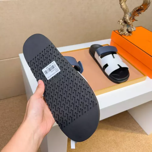 Replica Hermes Slippers For Men #1356953 $56.00 USD for Wholesale