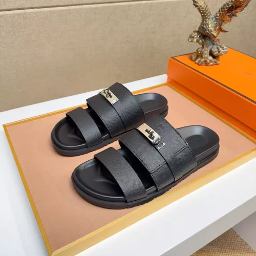 Hermes Slippers For Men #1356966 $56.00 USD, Wholesale Replica Hermes Slippers