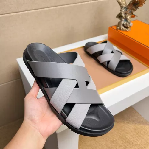 Replica Hermes Slippers For Women #1356967 $56.00 USD for Wholesale