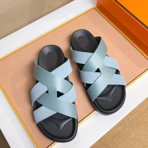 Replica Hermes Slippers For Women #1356971 $56.00 USD for Wholesale