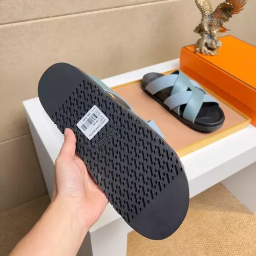 Replica Hermes Slippers For Women #1356971 $56.00 USD for Wholesale