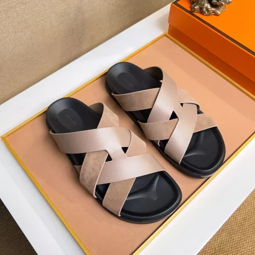 Replica Hermes Slippers For Women #1356979 $56.00 USD for Wholesale