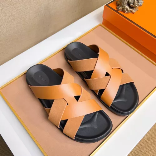 Replica Hermes Slippers For Women #1356981 $56.00 USD for Wholesale