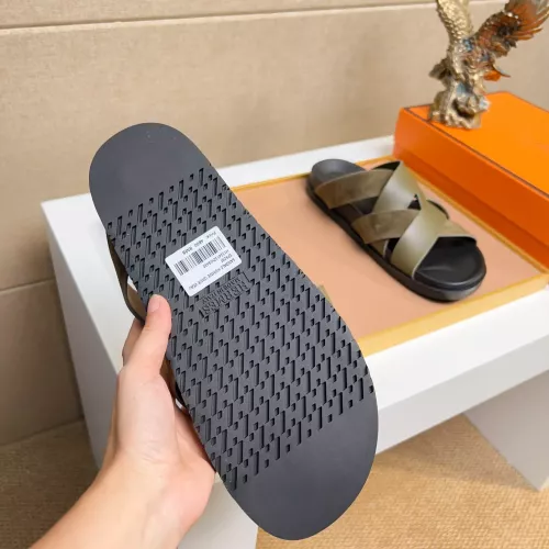 Replica Hermes Slippers For Women #1356989 $56.00 USD for Wholesale