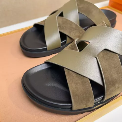 Replica Hermes Slippers For Women #1356989 $56.00 USD for Wholesale