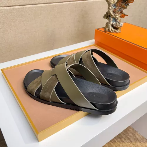 Replica Hermes Slippers For Women #1356989 $56.00 USD for Wholesale