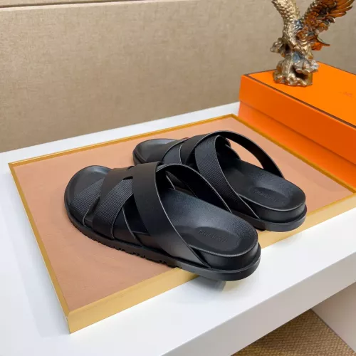 Replica Hermes Slippers For Men #1357002 $56.00 USD for Wholesale