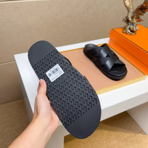 Replica Hermes Slippers For Men #1357002 $56.00 USD for Wholesale