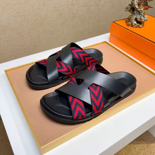 Hermes Slippers For Men #1357005 $56.00 USD, Wholesale Replica Hermes Slippers