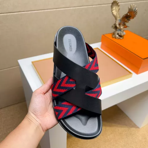 Replica Hermes Slippers For Men #1357005 $56.00 USD for Wholesale
