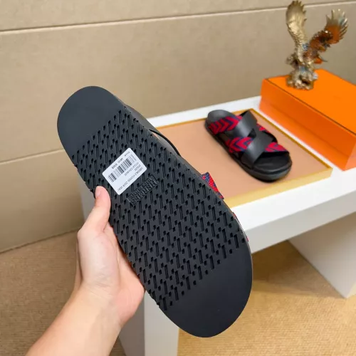Replica Hermes Slippers For Men #1357005 $56.00 USD for Wholesale