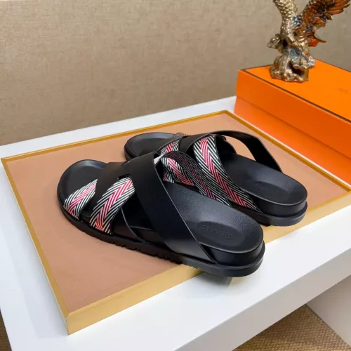 Replica Hermes Slippers For Men #1357007 $56.00 USD for Wholesale