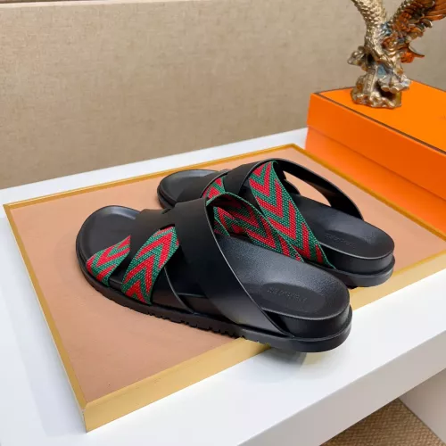 Replica Hermes Slippers For Men #1357009 $56.00 USD for Wholesale