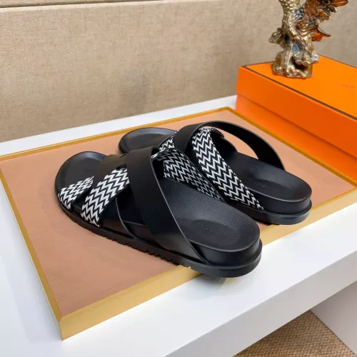 Replica Hermes Slippers For Men #1357011 $56.00 USD for Wholesale