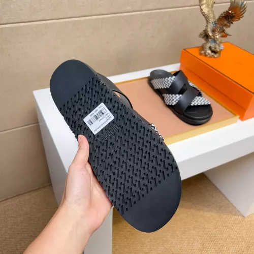 Replica Hermes Slippers For Men #1357011 $56.00 USD for Wholesale