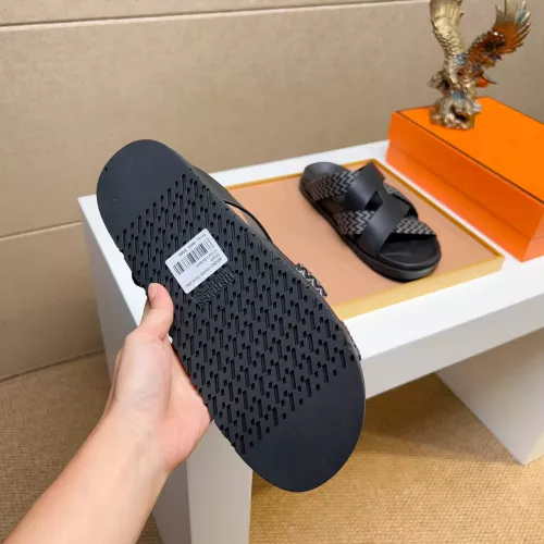 Replica Hermes Slippers For Men #1357013 $56.00 USD for Wholesale