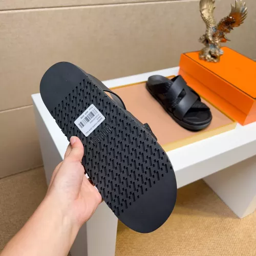 Replica Hermes Slippers For Men #1357015 $56.00 USD for Wholesale