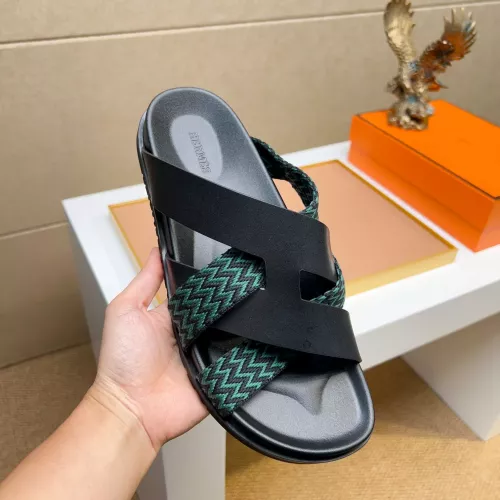 Replica Hermes Slippers For Women #1357016 $56.00 USD for Wholesale