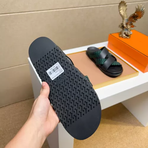 Replica Hermes Slippers For Men #1357017 $56.00 USD for Wholesale