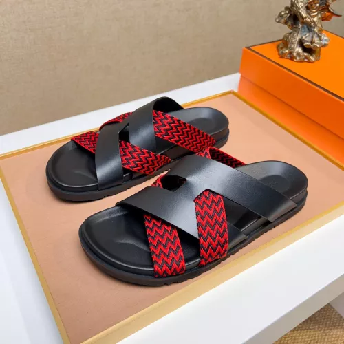 Hermes Slippers For Men #1357021 $56.00 USD, Wholesale Replica Hermes Slippers