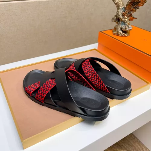 Replica Hermes Slippers For Men #1357021 $56.00 USD for Wholesale